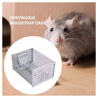 Rat Mice Mouse Traps Cage Catcher Humane Large Pest Rodent Mousetrap Resuable