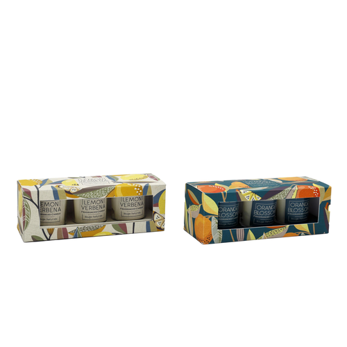 Votives Citrus Zest 3 Candle Giftset