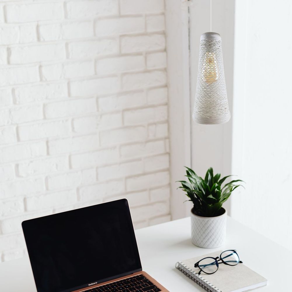 Retro Vintage Barrel Cage Design Lampshade Easy Fit E27 Base Rattan Style Lamp Light Shades