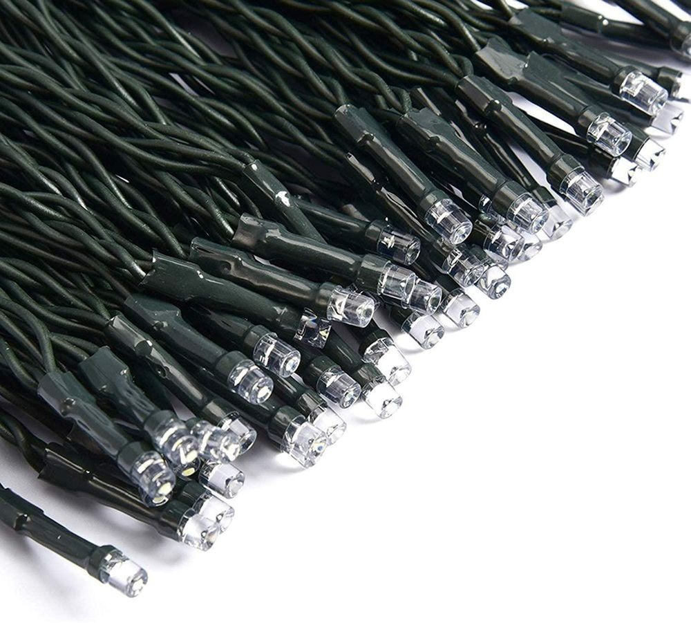 Planet Solar 200 White Fairy Lights - 20m, Solar Powered, Outdoor String Lights