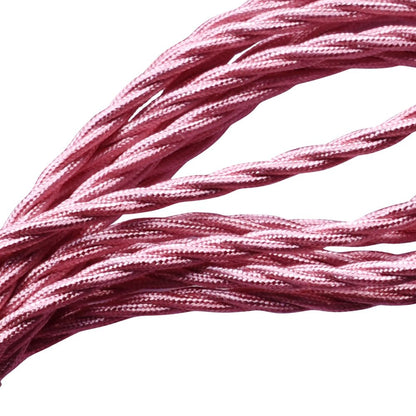 Premium Vintage Italian Braided Cable - High-Quality, Durable, Flexible - Perfect for UK Light Fixtures