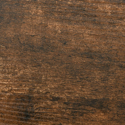 HOMCOM Computer Desk, Home Office Desk for Study, Writing with 2 Storage Shelves on Left or Right, Steel Frame, 120x60x76cm