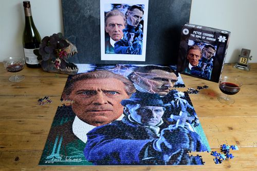 Peter Cushing King of Horror 1000 Piece Jigsaw Puzzle