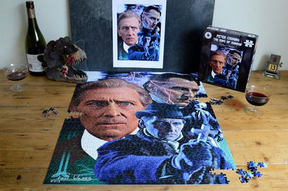 Peter Cushing King of Horror 1000 Piece Jigsaw Puzzle