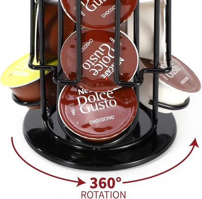 VINSANI 24 POD BLACK COFFEE POD STAND 0000183
