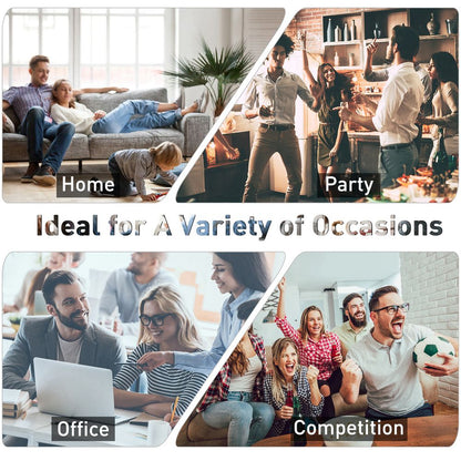 HOMCOM 29 Inch Mini Tabletop Football Foosball Gaming Table Play Fun Game Toy 74.5L x 36.1W x 12H CM