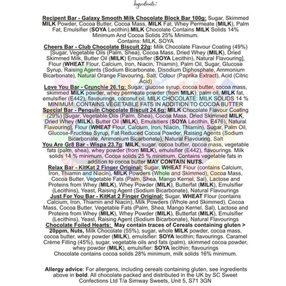 Fun Fathers Day Novelty Chocolate Wrapper Gift Box - Best Dad