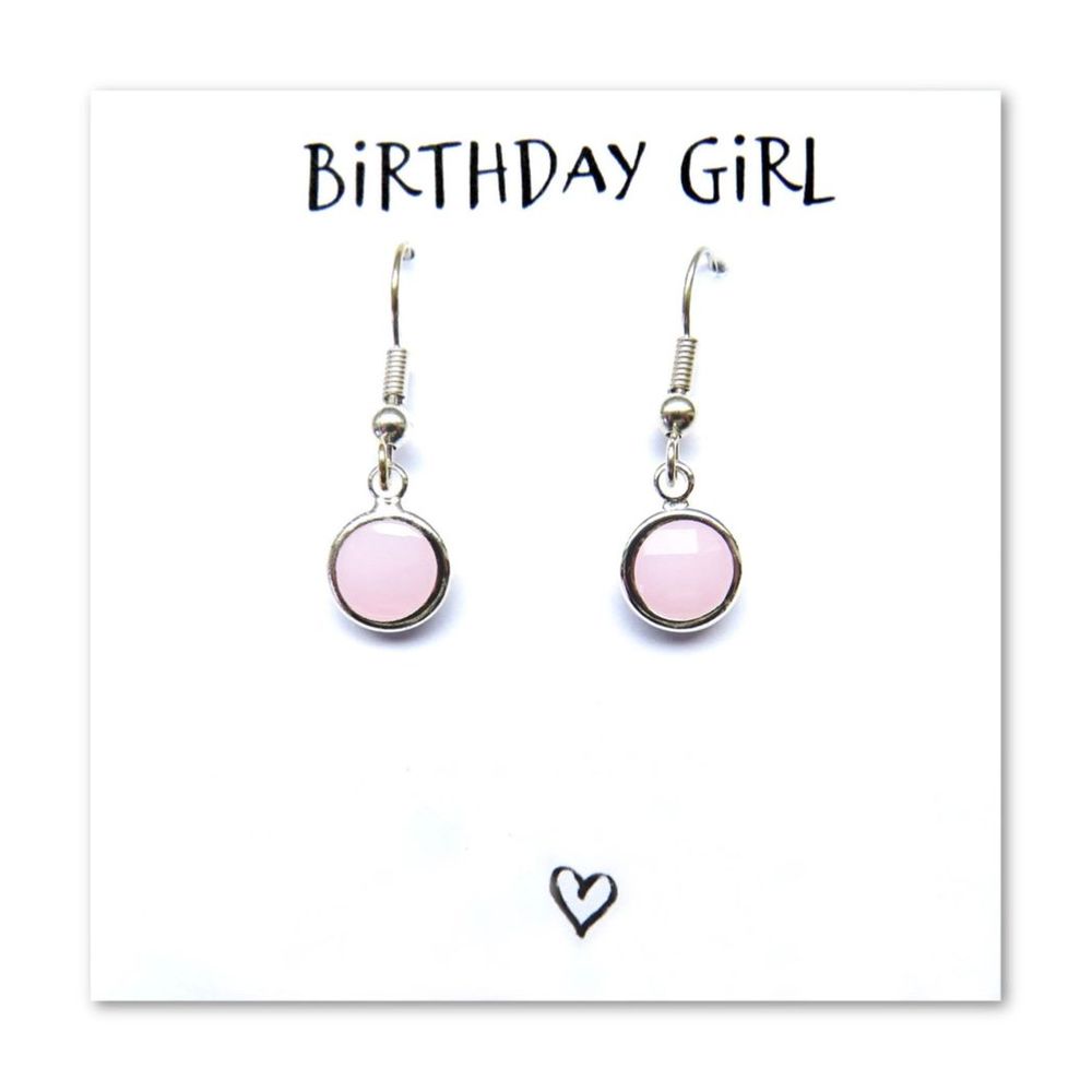 Birthday Girl Earrings & Card | Perfect Gift