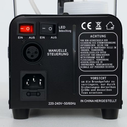 HOMCOM Halloween Fog Machine with 13 LED Colours and 4 Effects, 450W 2000CFM