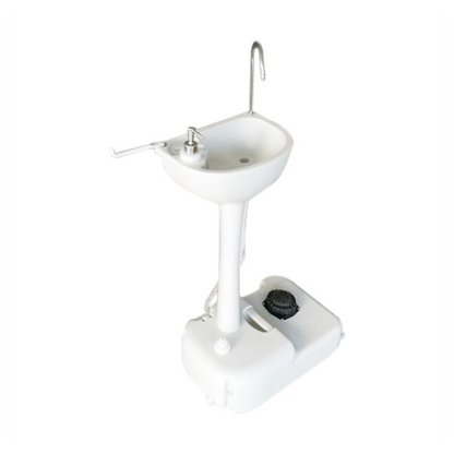 CHH-7701 Portable Removable Outdoor Wash Basin White