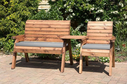 Premium Charles Taylor 3 Seat Companion Set - Durable, Hand-Finished, Made in Britain - 10 Year Guarantee