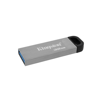 Kingston DataTraveler Kyson USB 3.2 Gen 1 Flash Drive 32GB - Stylish Capless Metal Case