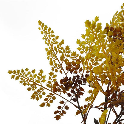 Captivating 70cm Artificial Autumn Gold Fern Tree - High Quality & Realistic Design - Limited Stock!