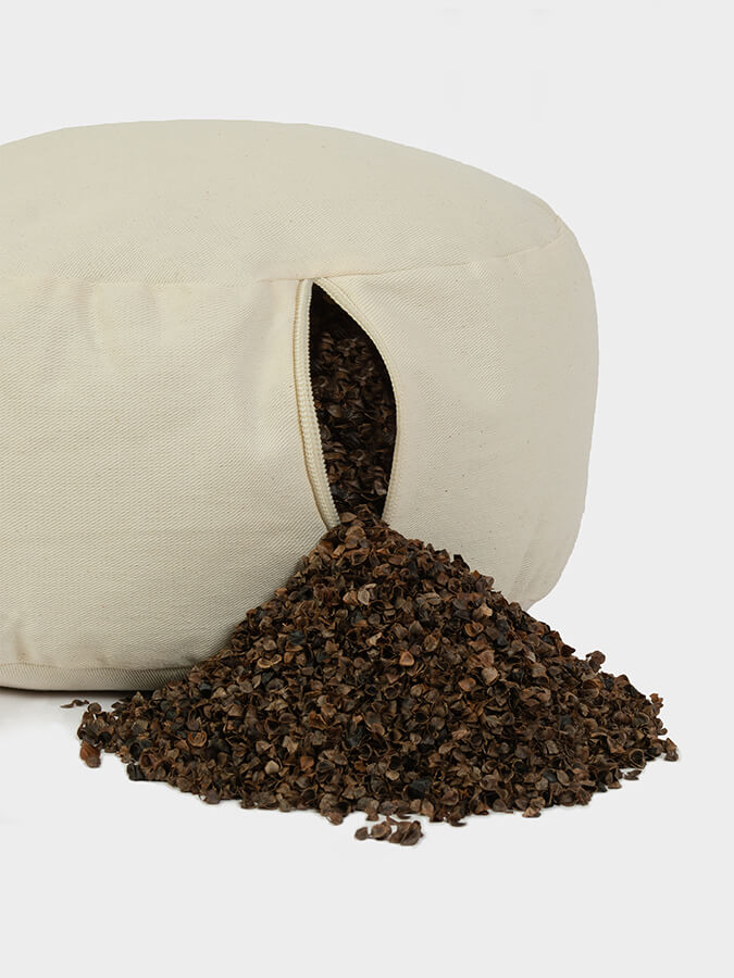 Yoga Studio EU Cylinder Buckwheat Designed Meditation Cushion - Abstract Collection