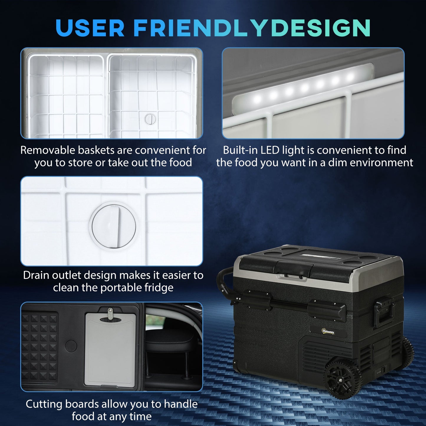50L Car Refrigerator