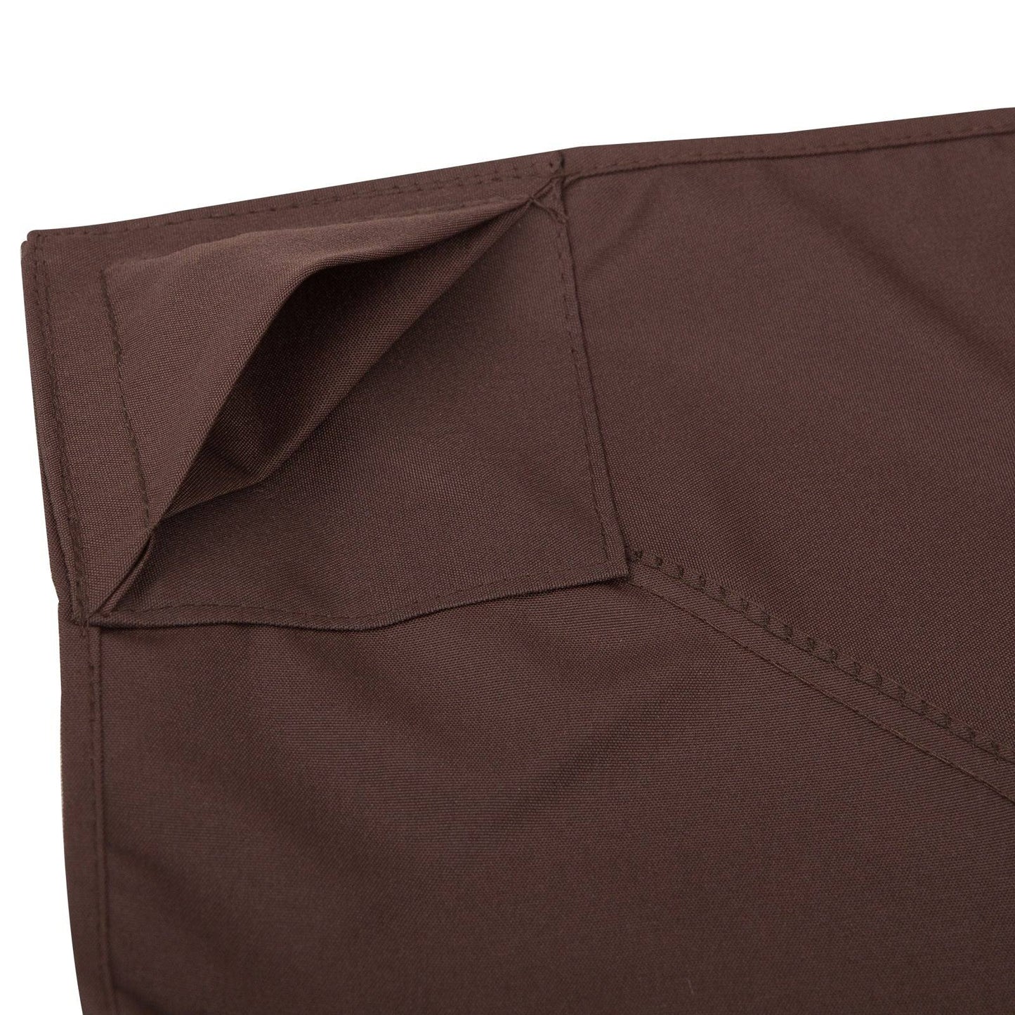 3x3 m Double-Tier Canopy Top Replacement-Coffee