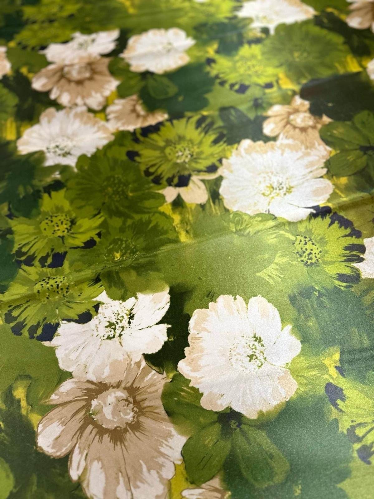 Watercolor Floral Fabric – Fabric by Metre, Multiple Options for Sewing & Dressmaking