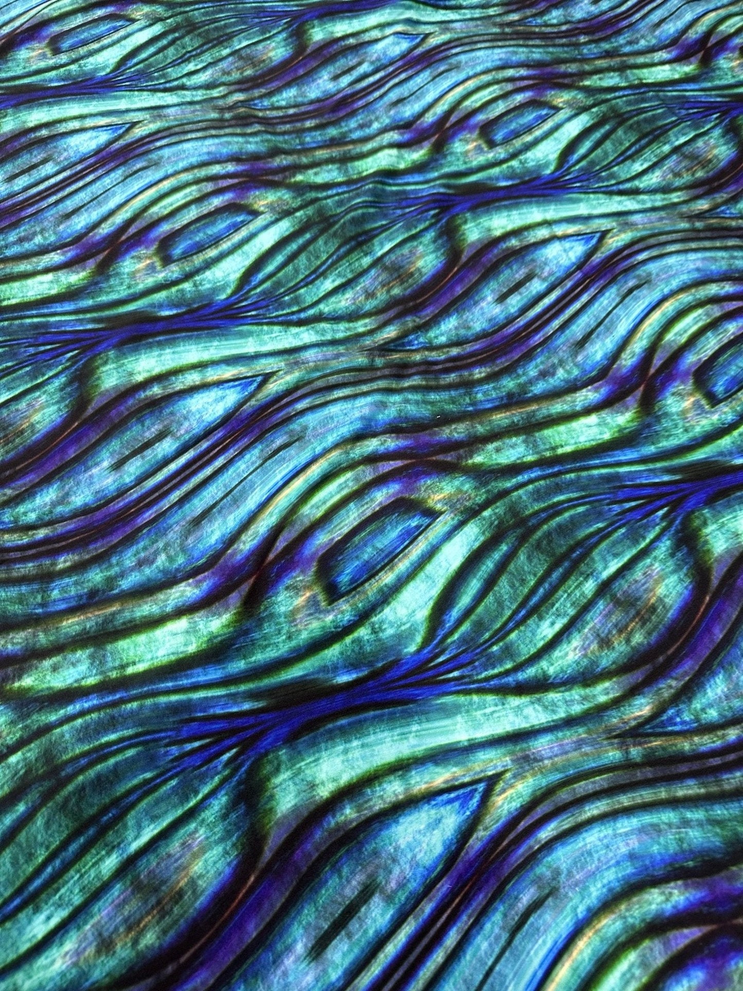 Wave Pattern Fabric