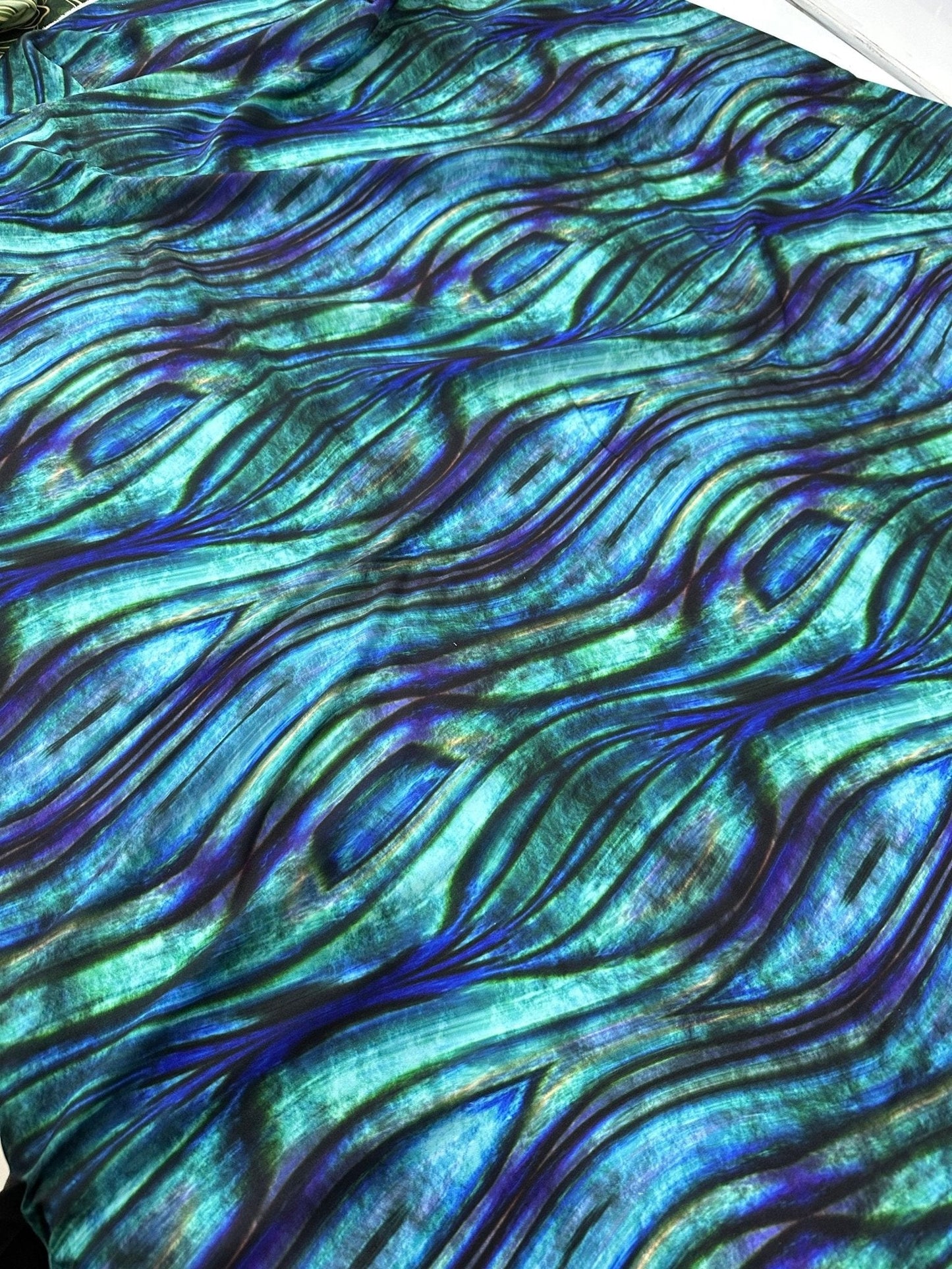 Wave Pattern Fabric
