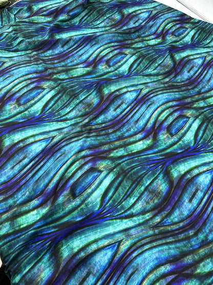 Wave Pattern Fabric