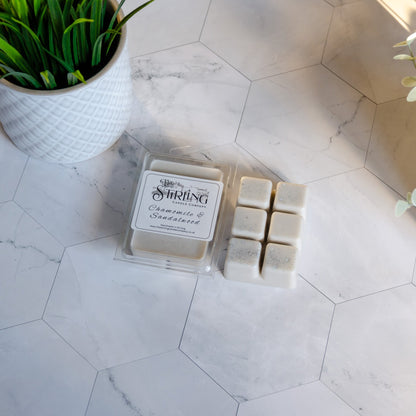 Chamomile & Sandalwood - Wax Melt Clamshell