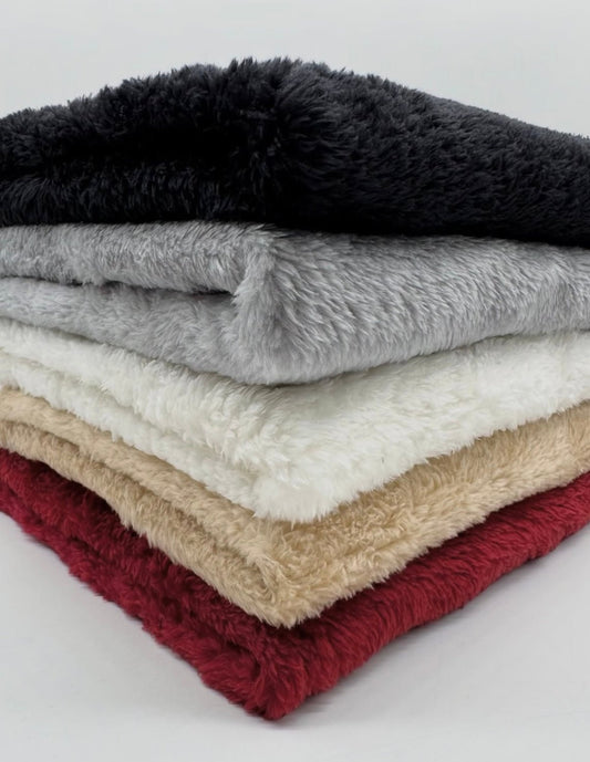 Welsoft Double-Sided Plush Fabric by the Metre – Ultra-Soft Fleece for Blankets & Loungewear