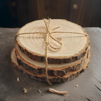 Wooden Candle Coaster | Set of 4