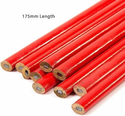 Wooden Carpenters Pencils - Octagonal Woodwork Marking Drawing