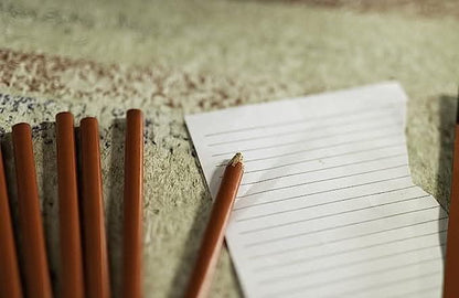 Wooden Carpenters Pencils - Octagonal Woodwork Marking Drawing