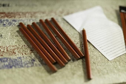 Wooden Carpenters Pencils - Octagonal Woodwork Marking Drawing
