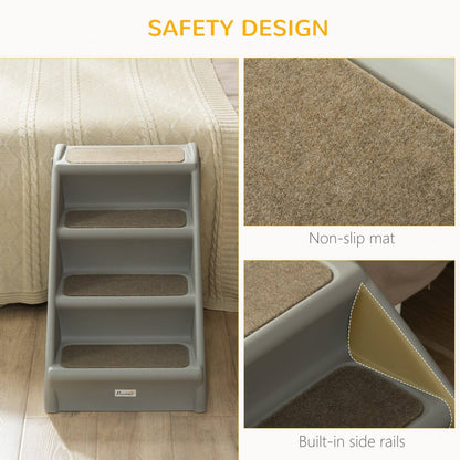 PawHut Foldable Pet Stairs