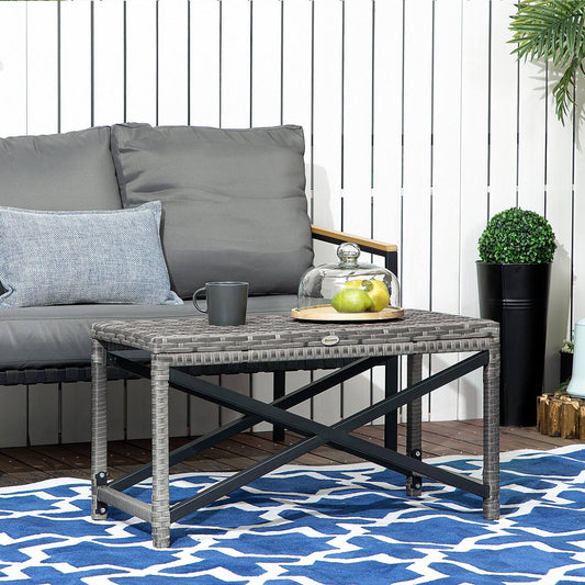 PE Wicker Outdoor Coffee Table
