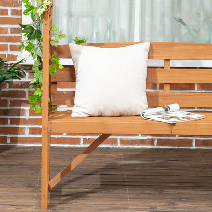 Patio Garden Bench Fir Wood