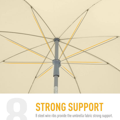 2.2m Beach Umbrella