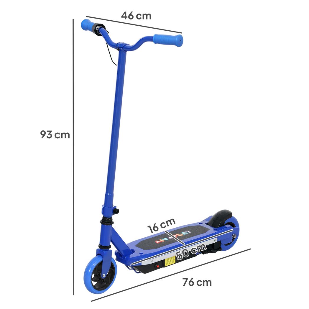 AIYAPLAY Electric Scooter for Ages 6-14, with Colourful Light