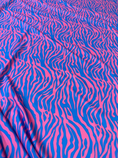 Zebra Pattern Fabric