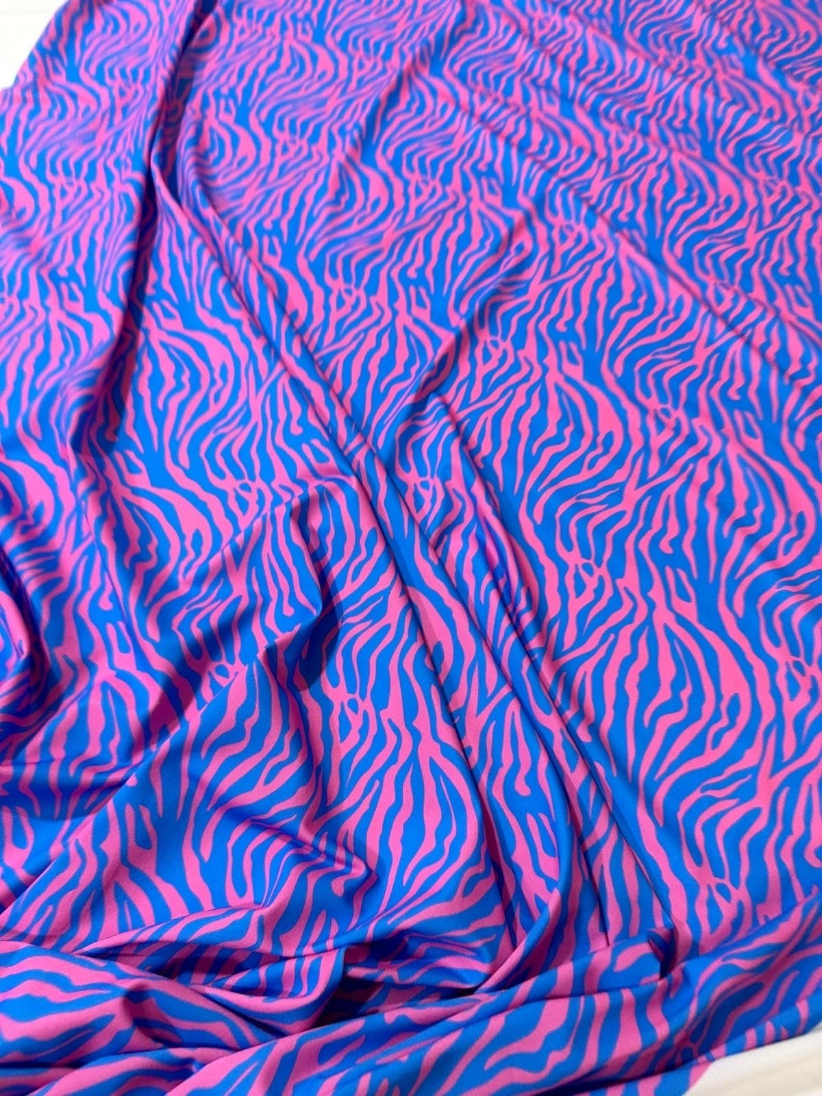 Zebra Pattern Fabric
