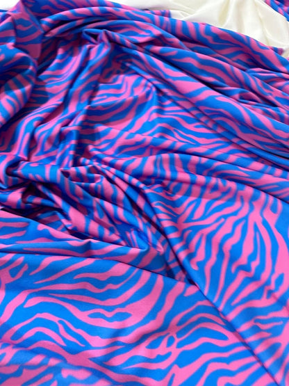 Zebra Pattern Fabric