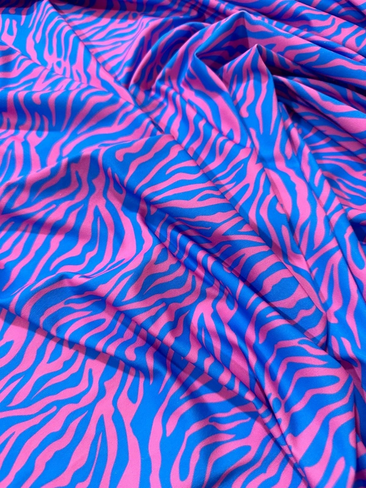 Zebra Pattern Fabric