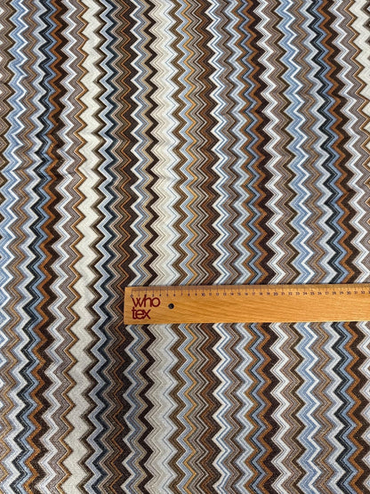 Zigzag Lurex Knit Fabric