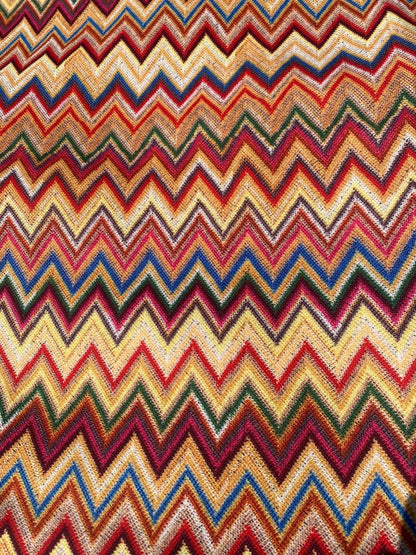Zigzag Chevron Upholstery Fabric – Fabric by Metre, Multiple Options for Sewing & Dressmaking