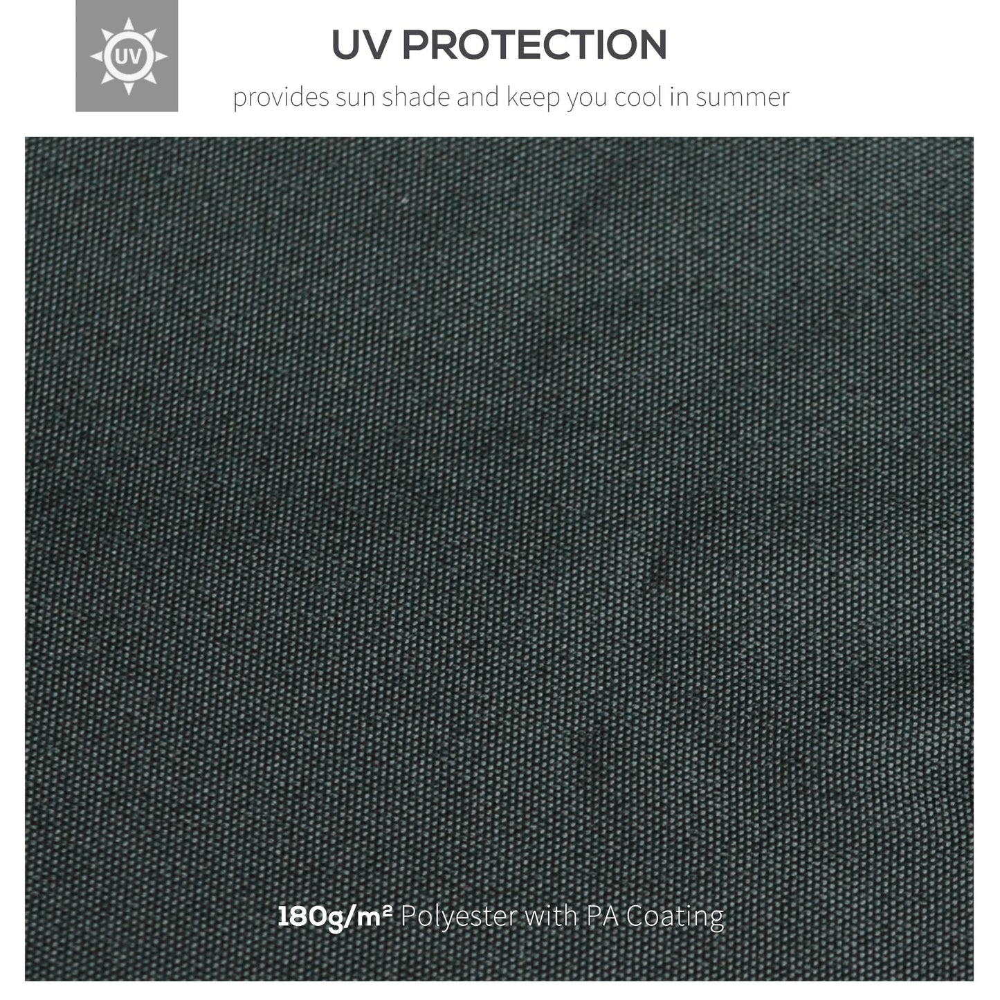 3X4M Gazebo Canopy Replacement Cover